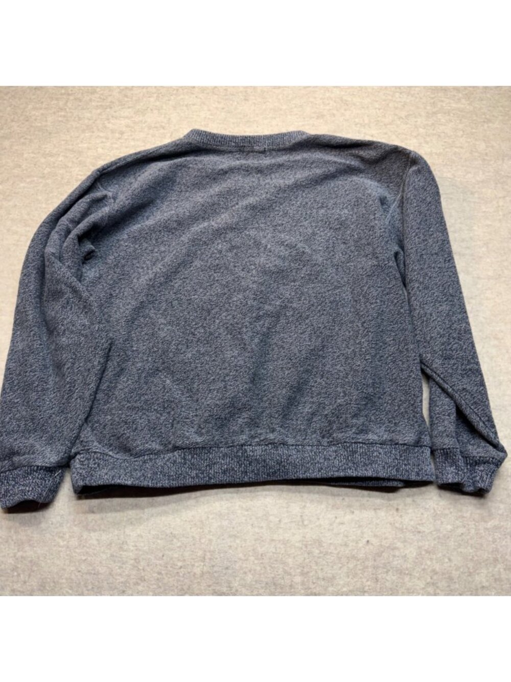 Vintage 90s Columbia Knit Made in USA Grey V-neck Sweater Men's Large - Picture 6 of 8